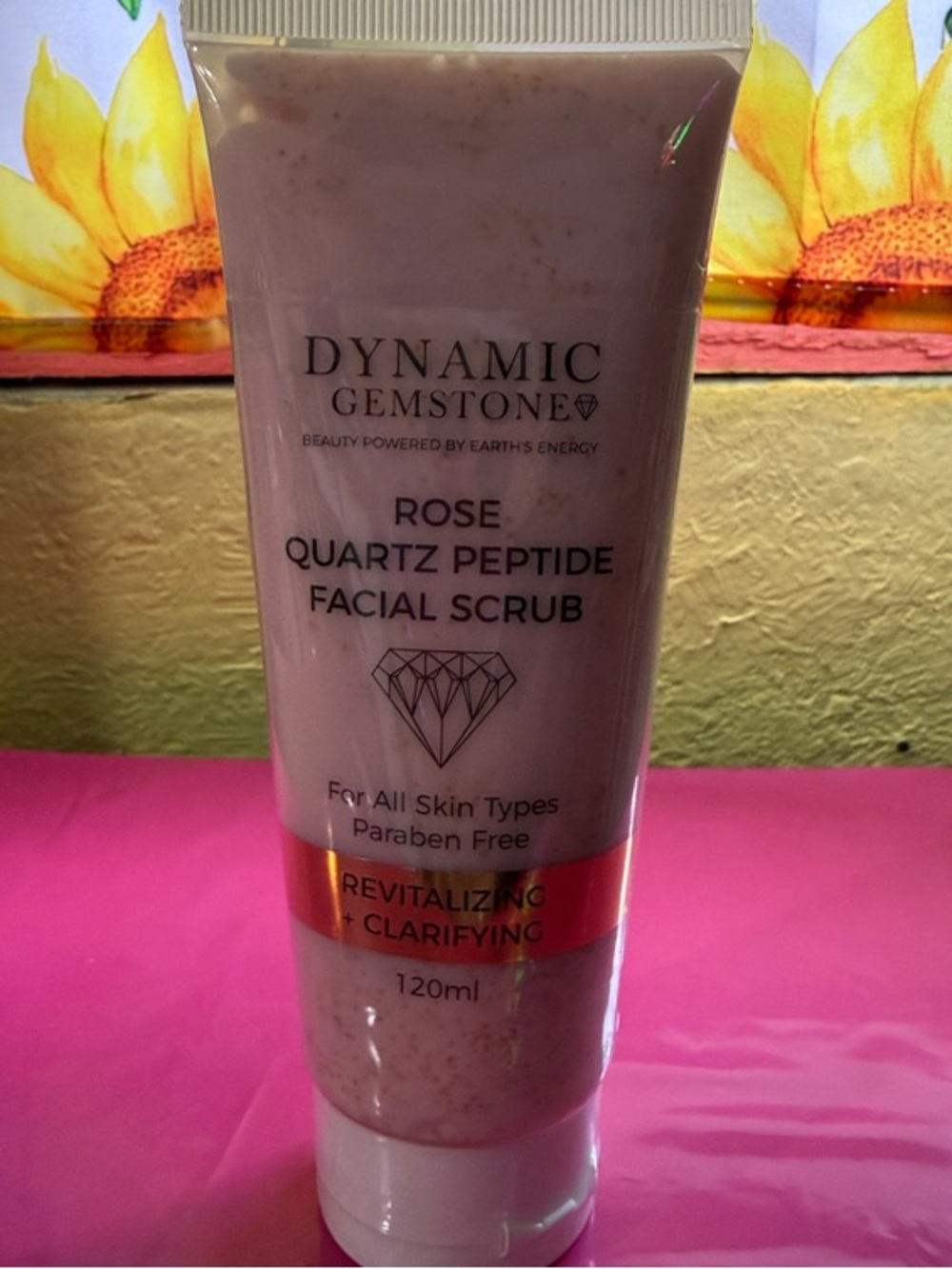 Mother’s Day Sale! Dynamic Gemstone Rose Quartz Facial Scrub